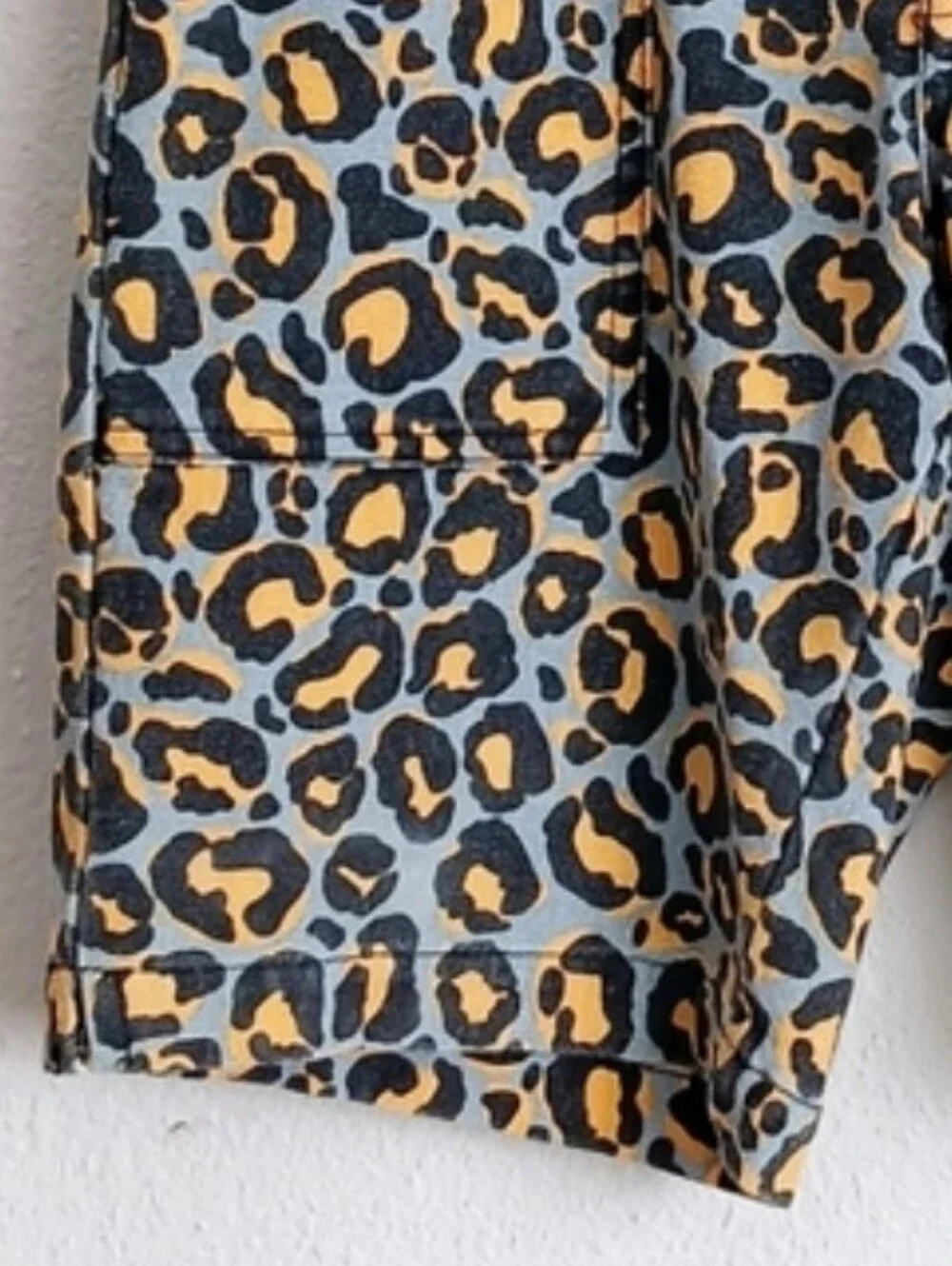 Asos Blue Leopard Shorts Size 26 Streetwear